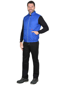 Жилет "СИРИУС-ЕВРОПА" (на подкладке флис) васильковый