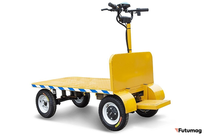 Платформенная тележка электрическая RuTrike ПЛИТА БУКСИР 1500