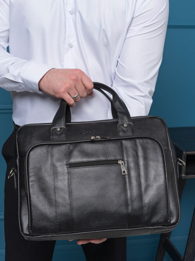 Сумка для ноутбука Rivoli black (арт. 1004-01)