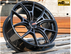 Комплект дисков R19 8,5J ET+35 5*114,3 RGW 040 Черный с полированными лучами под лаком (T322)