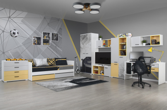 ЛАМБО Шкаф 3-х дверный Ш3