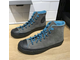 Кеды Converse Bosey Water Repellent Chuck Taylor 70 серые высокие кожаные