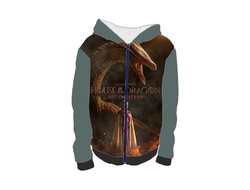 Толстовки 3D с полной запечаткой Дом Дракона, House of the Dragon