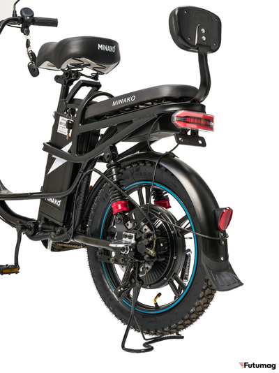 Электровелосипед Minako V.8 Pro черный