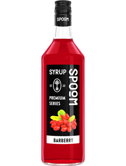 Сироп Spoom Барбарис, 1 л (для коктейлей, лимонадов и десертов)