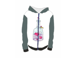 Толстовка 3D с полной запечаткой #11 на День влюблённых, 14 февраля