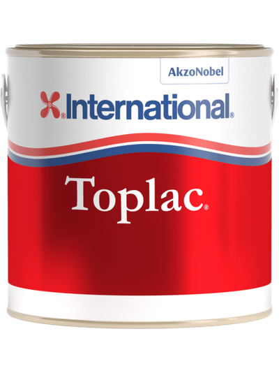 Эмаль «International TOPLAC» силикон-алкидная для стали, дерева, алюминия и стеклопластика ВЫШЕ ВАТЕРЛИНИИ 0.75л.