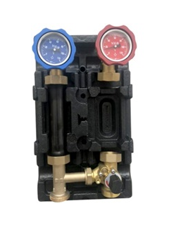 Насосная группа "VIEIR" с трехходовым смесительным клапаном (комплектация без насоса) VR-217