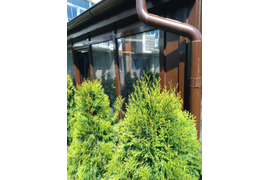 Веранда пристроенная к таунхаусу	