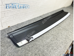 Накладка на задний бампер Lexus LX 2012-2015