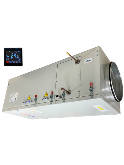 VMPU-E-FR-1500-15.0/3-1 УСТАНОВКА ПРИТОЧНАЯ КОМПАКТНАЯ С ФРЕОН. ОХЛАЖДЕНИЕМ 1500м3/ч, ЭЛЕКТРОНАГРЕВ 15.0 kW 3 фазы 380В