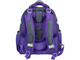 Школьный рюкзак №1School Basic Лисички с ортопедической спинкой (фиолетовый)