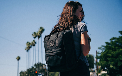Kanken black backpack outlet