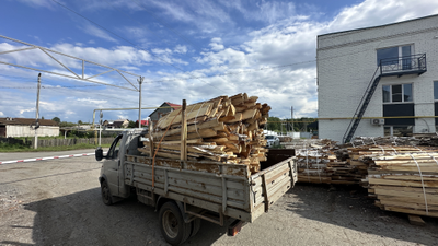 Дрова горбыль березовый ГАЗель 2,5м3