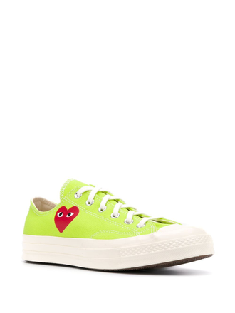 Кеды Converse Comme Des Garcons зеленые низкие