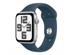 Apple Watch SE 2022 44mm MREC3LL/A S/M Серебристо синий