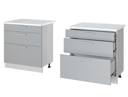 Кухонный шкаф Н-83 Аттика Гола