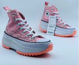 Кеды Converse All Star Run Star Hike розовые