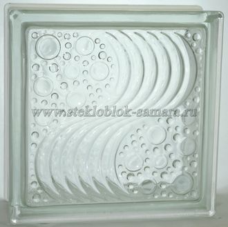 Стеклоблок Vitrablok морской бесцветный