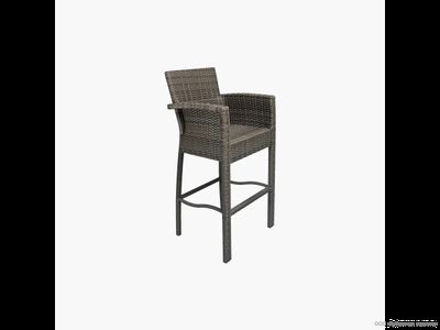 Барное кресло из ротанга