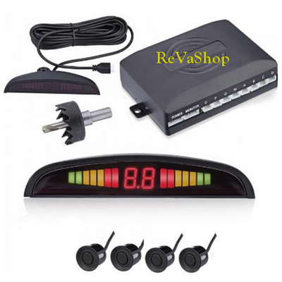 Парктроник Четыре датчика парктроника с дальностью обнаружения 2м окажут посильную помощь revashop