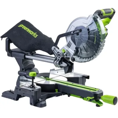 Торцовочная пила Greenworks GD24MS216 24V
