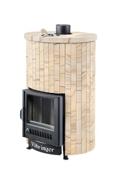 Печь Ферингер Уют Окаменевшее дерево наборный до 18 м3