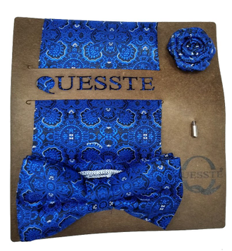 Набор Quesste, бабочка+платок+булавка