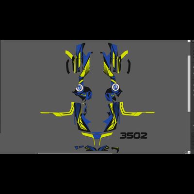 CF MOTO X10 №3502  синий