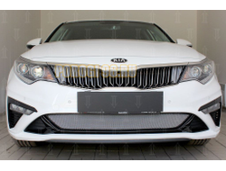Защита радиатора KIA Optima 2018- chrome низ