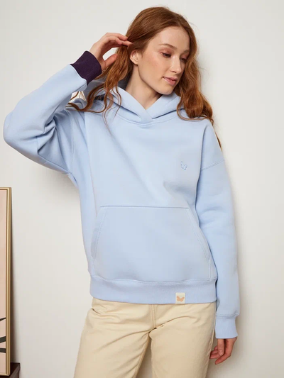 ЖЕНСКОЕ ХУДИ "НЕБЕСНО-ГОЛУБОЕ НАСТРОЕНИЕ"