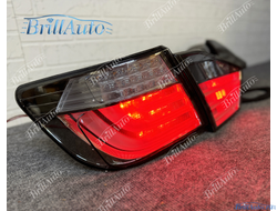 Стопы Toyota Camry 50 стиль BMW черные дымчатые