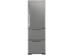 Холодильник Hitachi R-S 38 FPU INX, серебристый