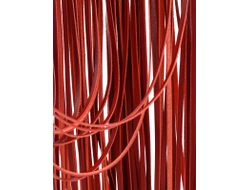 Bonny пояс с бахромой 80  Красный