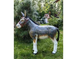 ОСЛИК - символ доброты  98*100см 11,7кг полистоун. Не боится влаги и перепадов температур 11676/016798