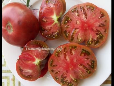 Томат Черный как уголь (Noire Charbonneuse, Канада)