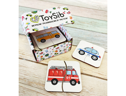 Картинки-половинки ЛАЙТ "Транспорт"