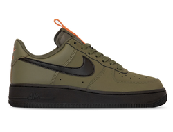 Nike Air Force 1 Low Olive Suede (Экокожа) фото
