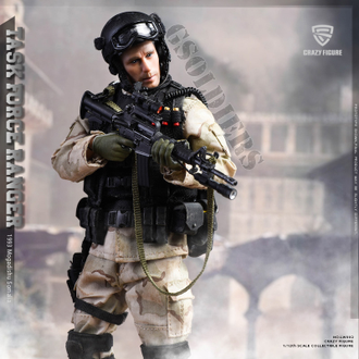 спецназ США, Коллекционная фигурка 1/12 scale US Miliary Special Force (ASOC) (LW002) CrazyFigure