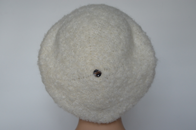 Белый берет Визио Италия 6957