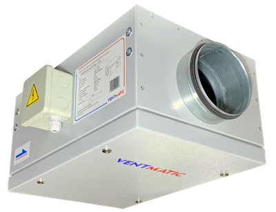 ВЕНТИЛЯТОР ШУМОИЗОЛИРОВАННЫЙ VMVK-SH-ZA19L-125