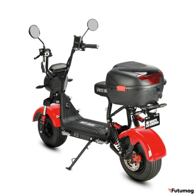 Электроскутер WHITE SIBERIA MINI R 3.0 RED 60V