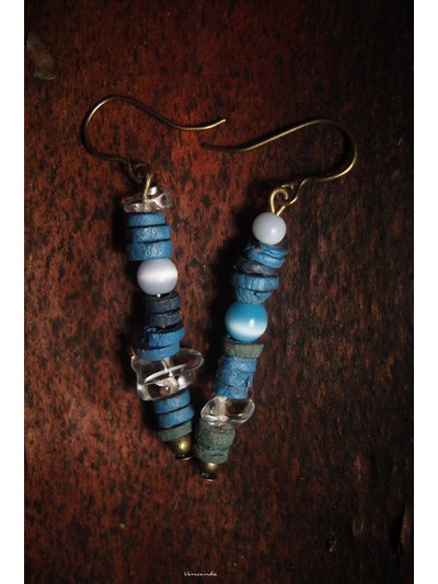 Благотворительность. Серьги &quot;Звенящий ручей&quot;