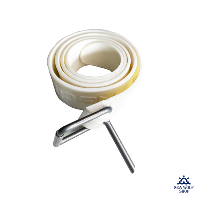 Ремень пояс грузовой Scorpena полимерный Apnea L/XL, белый