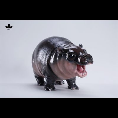 Большой бегемотик Му Денг - Коллекционная ФИГУРКА 1/6 MooDeng Plus Static Animal Model (JXK285) - JXK