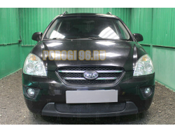 Защита радиатора KIA Carens III 2006-2012 black