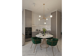 Кухня угловая, 2500*2500мм. Материал фасадов МДФ. Срок изготовления от 30 рабочих дней. Цена на момент изготовления 149000 руб