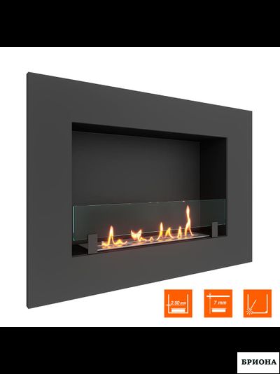 Биокамин в нишу  GRAND 900 с защитным стеклом