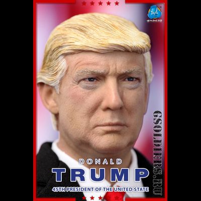 Дональд Трамп  - Коллекционная фигурка 1/6 Donald Trump (AP002) - DID