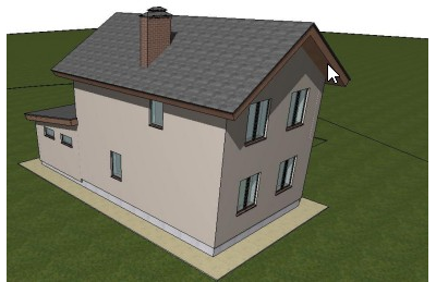 Двухэтажный дом с двумя спальнями 132м² (S31)